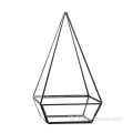 Pentahedron Pyramid Shape Glass Terrarium Decor